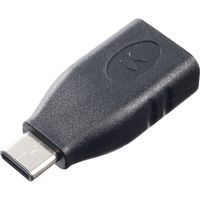 サンワダイレクト USB Type-C/USB A変換アダプター（USB3.1 Gen1規格対応） 500-USB036 1個（直送品）