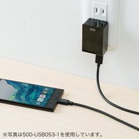 サンワダイレクト USB タイプCケーブル 500-USB053-05 1個（直送品）