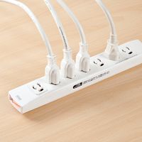 延長コード 電源タップ 5m 3P（ピン） 7個口 スイッチ ホワイト 700-TAP036 サンワサプライ 1個（直送品）