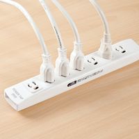 延長コード 電源タップ 3m 3P（ピン） 7個口 マグネット ホワイト 700-TAP039 サンワサプライ 1個（直送品）