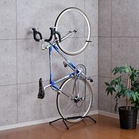 サンワダイレクト ロードバイクスタンド（1台用・縦置き＆横置き対応・室内保管） 800-BYST4 1個（直送品）