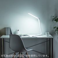 サンワダイレクト LEDデスクライト 800-LED021BK 1個（直送品）