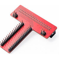 サンワダイレクト Raspberry Pi用ブレッドボード接続T型基板キット 800-RPKB1 1個（直送品）