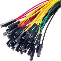 サンワダイレクト Raspberry Pi用ジャンパー線（メスメス・50本入・10cm・5色） 800-RPKB5 1個（直送品）