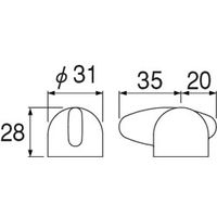 SANEI ミニセラハンドル MR2610F 1セット(5個)（直送品）