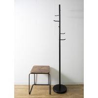 宮武製作所 コートハンガー ブラック MAD-PL03 BK 1台