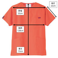 フォーク スクラブ リビングコーラル LL 7000SC-24 1枚　スクラブ