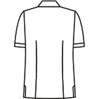 KAZEN レディスコックシャツ ブラウン 637-26 M 1枚