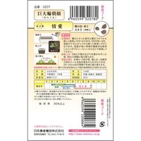 ニチノウのタネ 巨大輪朝顔（むらくも） 日本農産種苗 4960599320780 1セット（5袋入）（直送品）