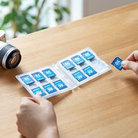 サンワサプライ SDカードケース（12枚収納・クリア） FC-MMC26CL 1個（直送品）