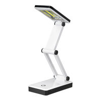 朝日電器 LEDコンパクトデスクライト AS-LC01（W）