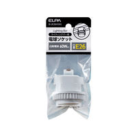 朝日電器 ライティングソケット B-LR26H(W) 1個