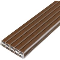 朝日電器 テープ付ABSモール1号10P M-T1110P(BR) 1パック(10本)