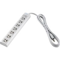 朝日電器 OAマルチタップ 3P7コ2M WBN-S7203B(G) 1個