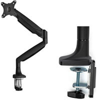 Startech.com デスク用シングルモニターアーム フルモーション 高耐荷重アルミ製 ARMPIVOTHDB 1個