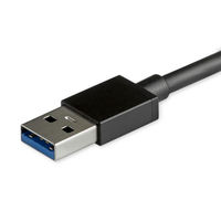 USBハブ　USB-A x4ポート　オン/オフスイッチ付き　HB30A4AIB　1個　StarTech.com