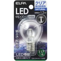 朝日電器 LED電球S形E17 LDA1CN-G-E17-G455 1個