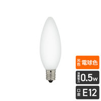 朝日電器 LED電球シャンデリア形E12 LDC1L-G-E12-G311 1個
