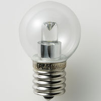 朝日電器 LED電球G30形E17 LDG1CL-G-E17-G246 1個