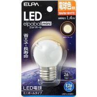 朝日電器 LED電球G40形E26 LDG1L-G-G251 1個