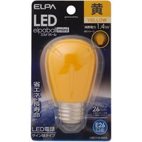 朝日電器 LED電球サイン球E26 LDS1Y-G-G903 1個