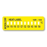 アイピー技研 ヒートラベル(不可逆性)10点表示 1箱(10枚入) 10R-104 1箱(10枚) 3-8771-04（直送品）