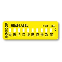 アイピー技研 ヒートラベル(不可逆性)10点表示 1箱(10枚入) 10R-160 1箱(10枚) 3-8771-06（直送品）