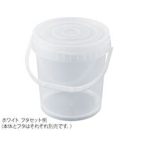 エンテック ポリプロペール 10L ホワイト PO-880AN 1個 3-9216-02（直送品）
