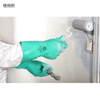 アズワン ニトリル手袋(滑止エンボス加工/内側綿加工仕上げ) S 492ー6 4-834-03 1双（直送品）