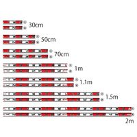 ランドアート ハイビスカス ミリ目付ロッド 30cm 62-4862-23 1本（直送品）