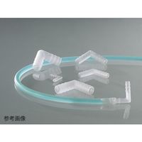アズワン PVDFチューブコネクター(L型) 10個入 8713-0006 1袋(10個) 3-8179-02（直送品）