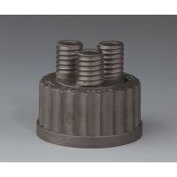 アズワン 静電気拡散性ねじ口瓶用キャップ D 865-08 1個 3-8247-02（直送品）