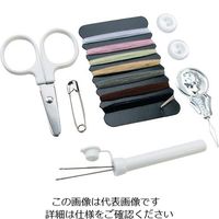 KAWAGUCHI ソーイングセット 黒 13-277 1セット 3-9036-02（直送品）