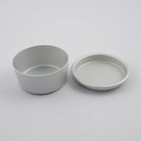 アズワン アルミ試料缶 Φ55.5×Φ50×25mm 3-9481-01 1個（直送品）