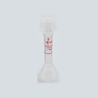 アズワン EMユーロPMPメスフラスコ(キャップ付き) 透明 10mL 677895 1個 5-5362-07（直送品）