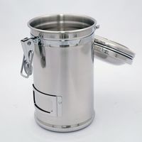 伸和 保存瓶 ステンレスフタ付き 1300mL 1-3298-16 1個（直送品）