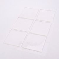 アズワン やわらゲル防振シート(クリスタルゲル(R)非粘着) 6枚入 CRG-N050250 1袋(6枚) 3-620-01（直送品）