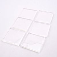 アズワン やわらゲル防振シート(クリスタルゲル(R)非粘着) 6枚入 CRG-N050550 1袋(6枚) 3-620-03（直送品）