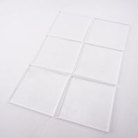 アズワン やわらゲル防振シート(クリスタルゲル(R)非粘着) 6枚入 CRG-N0505100 1袋(6枚) 3-621-03（直送品）