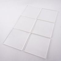 アズワン やわらゲル防振シート(クリスタルゲル(R)非粘着) 6枚入 CRG-N2005100 1袋(6枚) 3-621-04（直送品）