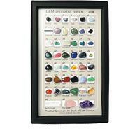 東京サイエンス 鉱物標本(宝石鉱物標本45種) 3-655-04 1セット（直送品）