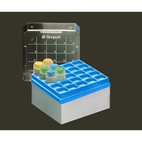 アズワン クライオストレージボックス Cryostore(TM) 青 8個入 T314-225B 1パック(8個) 3-8635-01（直送品）