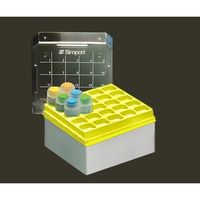 アズワン クライオストレージボックス Cryostore(TM) 黄 8個入 T314-225Y 1パック(8個) 3-8635-04（直送品）