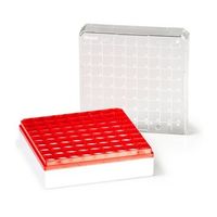 アズワン クライオストレージボックス Cryostore(TM) 赤 4個入 T314-281R 1パック(4個) 3-8636-03（直送品）