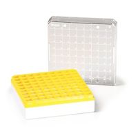 アズワン クライオストレージボックス Cryostore(TM) 黄 4個入 T314-281Y 1パック(4個) 3-8636-04（直送品）