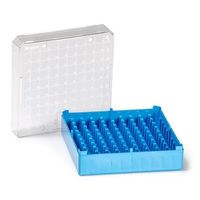 アズワン クライオストレージボックス Cryostore(TM) 青 4個入 T314-2100B 1パック(4個) 3-8640-01（直送品）