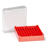 アズワン クライオストレージボックス Cryostore(TM) 赤 4個入 T314-2100R 1パック(4個) 3-8640-03（直送品）