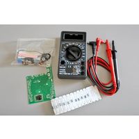 アドウィン キットで遊ぼう電子回路(電子回路学習キット) ディジタルマルチメータ編 ECB-700T 1セット 3-8810-06（直送品）