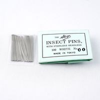 アズワン 昆虫針 無頭 00号 100本入 3-9436-01 1袋(100本)（直送品）