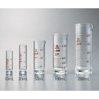 アズワン 液量計(円筒形) 10mL 3-9685-01 1個（直送品）